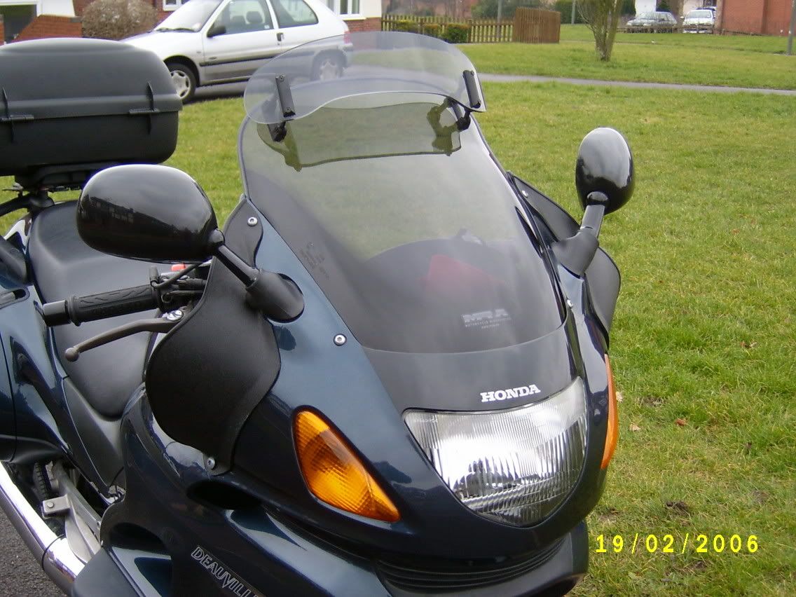 honda deauville 650 lower fairing
